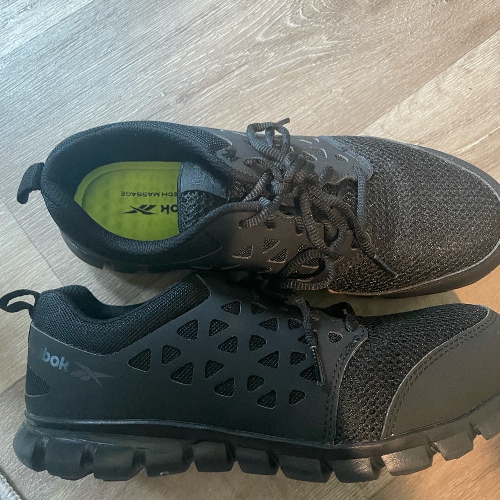 Reebok Black Athletic Shoes